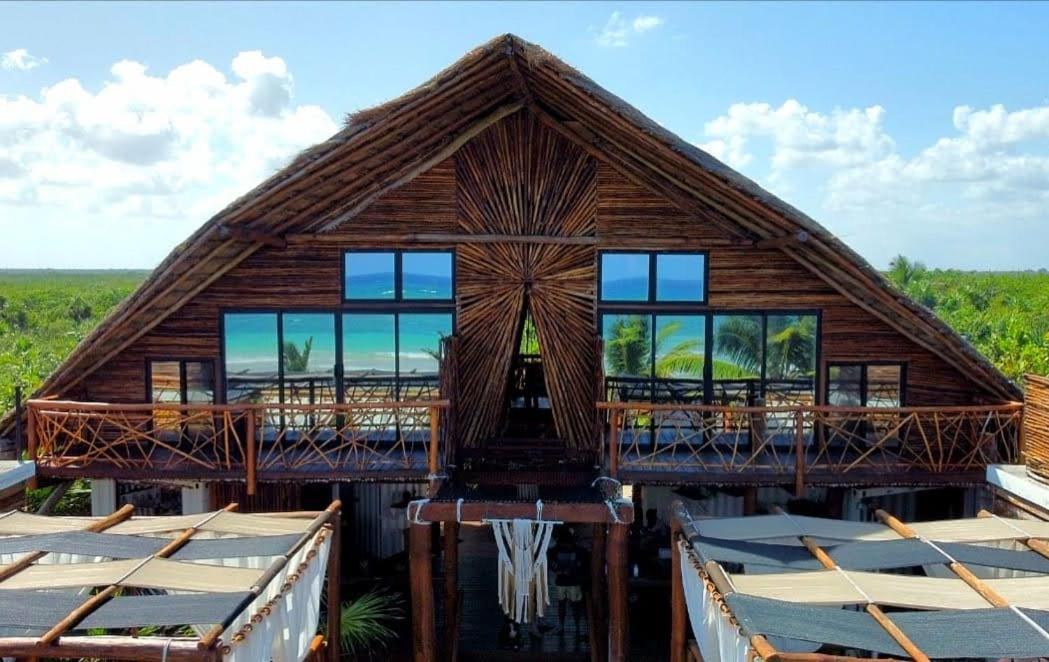 Casa Hayhu Hotel Mahahual Exterior foto