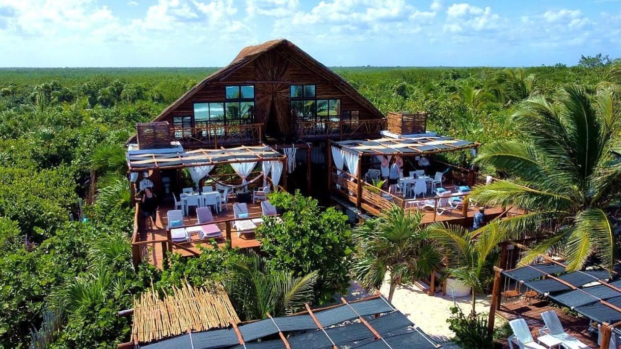 Casa Hayhu Hotel Mahahual Exterior foto