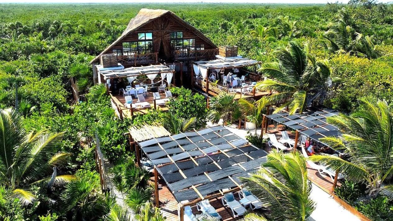 Casa Hayhu Hotel Mahahual Exterior foto